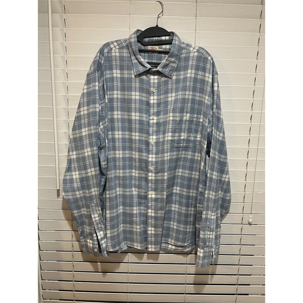 Faherty Long Sleeve‎ Button Up Shirt - Size XXL